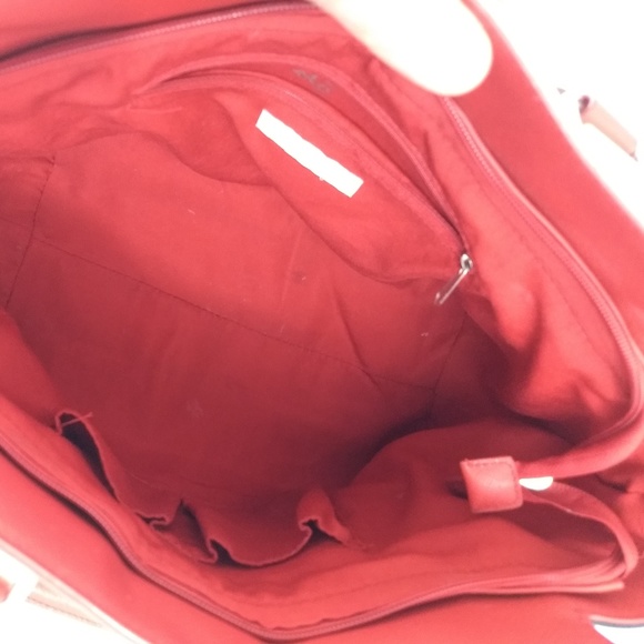 VTG KENNETH COLE REACTION COLOR BLOCK BAG PURSE - Picture 7 of 8